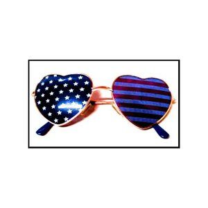 New Americana Hearts Sunglasses